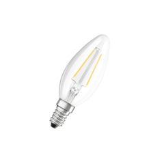 4W/840 (=40W) E14 PARATHOM FIL прозрачн - LED лампа свеча OSRAM - 