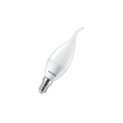 ESS LEDCandle 6 -75W E14 827 BA35 FR 620lm - лампа свеча на ветру PHILIPS - 