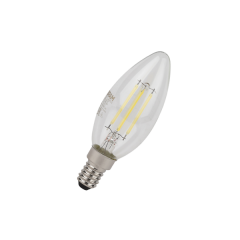 4W/865 (=40W) E14 5Y LED Star FIL прозрачная - LED лампа свеча OSRAM - 