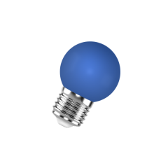 FL-LED DECO-GL45 1W E27    BLUE     230V  E27 синий (LED шарик) FOTON  -  лампа - 