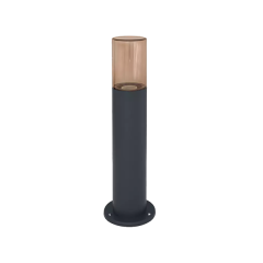 ENDURA E27 h=500mm IP44 (CLASSIC PIPE AMBER GREY) - Уличный садово-парковый светильник LEDVANCE - 