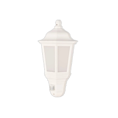 SEMILANTERN E27 S WH IP44, sensor  - уличн. БРА(классик) - LEDV ECOCLASS свет-к - 