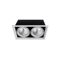 Карданный светильник FL-LED Grille-111-2  60W  4000K 370*185*150мм 60Вт 4800Лм FOTON LIGHTING - 