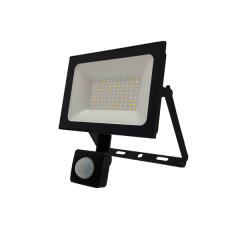 FL-LED Light-PAD SENSOR 100W Black    4200К 8500Лм  100Вт  AC220-240В 235x220x55мм 750г - С датчиком - 