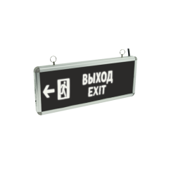 FL-EmL LEDFrame-01  3W  90min 152x363x20 светильник С НАКЛЕЙКОЙ аварийный (зеленый свет) - 