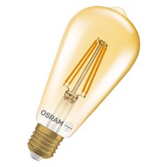 Vintage 1906 Edison 60 Filament DIM 7.2W 824 Gold E27 - 