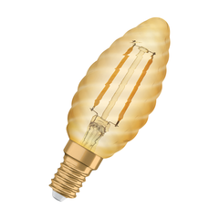 Vintage 1906 Classic BW 22 Filament 2.5W 824 Gold E14 - 