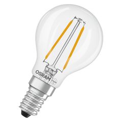 LED Star Classic P 25 Filament 1.8W 827 Clear E14 - 