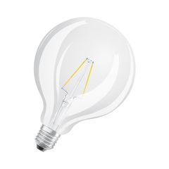 LED Star Globe 125 25 Filament 2.5W 827 Clear E27 - 