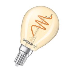 Vintage 1906 Classic P 40 Spiral Filament DIM 4.9W 922 Gold E14 - 