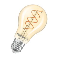 Vintage 1906 Classic A 60 Spiral Filament DIM 8W 922 Gold E27 - 