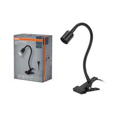 Clip Tube Flex GU10 Black EU Plug - 