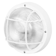 Bulkhead Essential Round E27 White - 