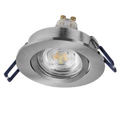 SMART+ MATTER LED Spot Recess GU10 Adjustable 4.7W RGBW Satin Nickel - 