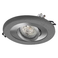 Concrete Spot GU10 Dark 4.5W Satin Nickel - 