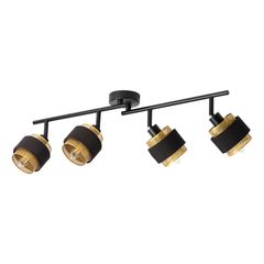 Decor Spot Hornet 4X2.8W 827 E14 Black - 