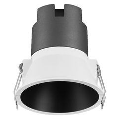 Spot Twist 93mm 10W 4000K White Black - 