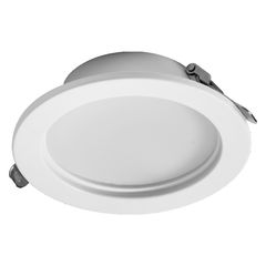 LED Downlight Set IP44 Dim Slim 120mm 8W Metal 830 White - 