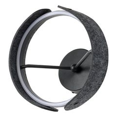 Decor Curve Felt Wall 20W 830 Dark Grey - 