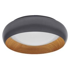 Orbis Livia 300MM 16W 830 Click DIM Grey and Wood Decor - 