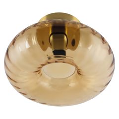 Decor Gold Glass Ceiling E27 Gold - 