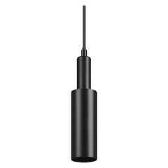 Tracklight Pendant Cylinder GU10 Black - 