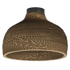 Decor Cardboard Hat Ceiling E27 Brown - 