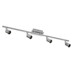 LED Spot Cylinder Duo 4xGU10 Brushed Nickel - 