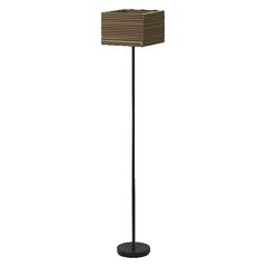 Decor Cardboard Square Floor E27 Brown - 