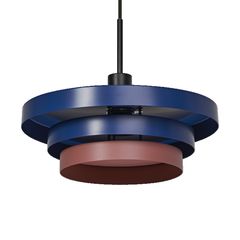 Decor Layers Pendant E27 Blue - 