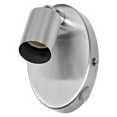 LED Spot Cylinder 1xGU10 Brushed Nickel - 