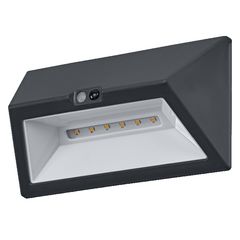 ENDURA® Style USB Wall Step Wide Sensor IP44 Dark Grey - 