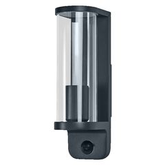Endura Classic Tubular Wall Sensor E27 IP44 Dark Grey - 