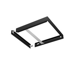 PANEL 600 SURFACE MOUNT KIT H75 BK - 