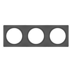 SPOT FRAME 100X300 3X D68 BK - 