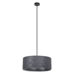 Decor Felt Weaving Pendant 480 mm 3XE27 Dark Gray - 