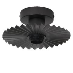 Decor Plissee Ceiling E27 Dark Grey - 
