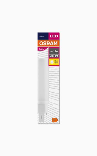 Светодиодная лампа DULUX D18 LED 7W/830 G24D-2  OSRAM - , изображение 3