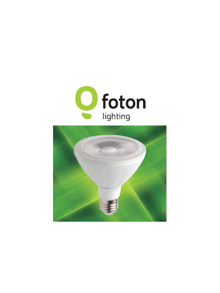 Лампа светодиодная FL-LED PAR20 9W 220V E27 3000K  800Лм FOTON LIGHTING - 