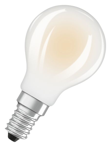 LED Classic P 60 Filament Energy efficiency class A 3.8W 840 Frosted E14 - 