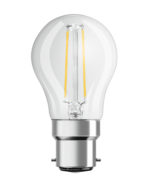 LED Star Classic P 25 Filament 2.5W 827 Clear B22d - , изображение 3