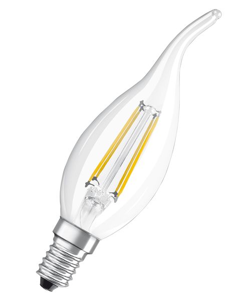 LED Superstar Plus Classic BA 40 Filament DIM 3.4W 927 Clear E14 - 