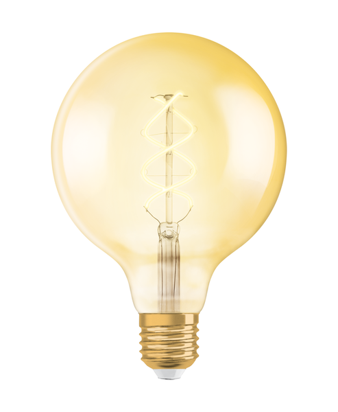 Vintage 1906 Globe 28 Filament 4W 820 Gold E27 - , изображение 16