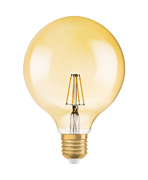 OSRAM VINTAGE GLOBE 4W 320LM 2400K E27 IP20 230V - , изображение 2