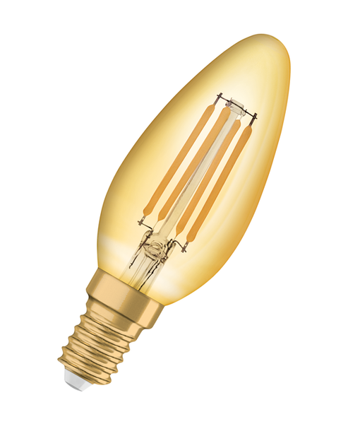 Vintage 1906 Classic B 35 Filament 4W 824 Gold E14 - 