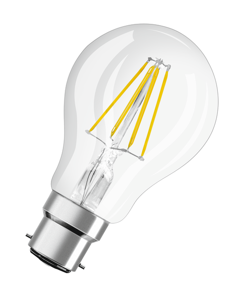 LED Star Classic A 60 Filament 6.5W 840 Clear B22d - 