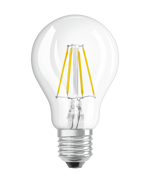 LED Classic A 40 Filament V 4W 827 Clear E27 - , изображение 4