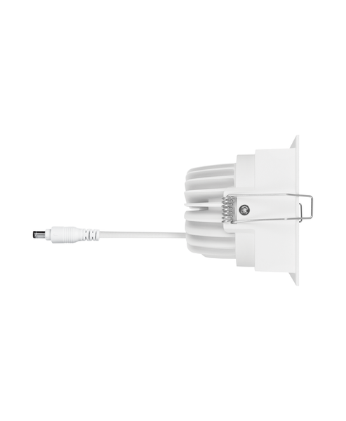 SPOT SQUARE DK ADJ 8 W 3000 K WT - , изображение 3