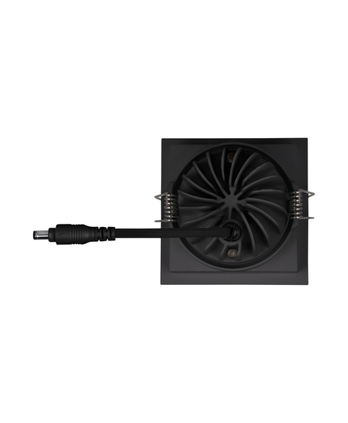 SPOT SQUARE DK ADJ 8 W 3000 K BK - , изображение 4