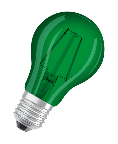 LED Star Classic A 15 Decor 2.5W 175 Green E27 - 